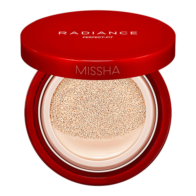 Тональная основа-кушон Radiance Perfect-Fit Cushion Foundation SPF 50 №21P Pair Missha 15 г Киев - изображение 1