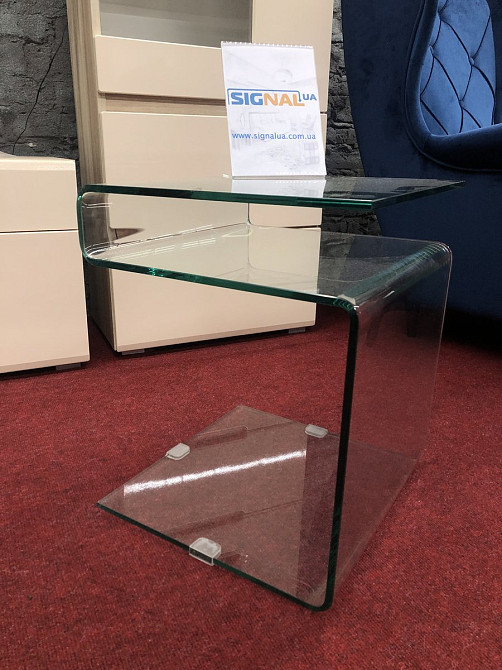 Журнальний столик EPI прозорий 42x38x49 Київ - фото 2