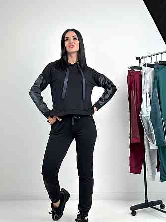 Женский трикотажный спортивный костюм Mystery батал Киев