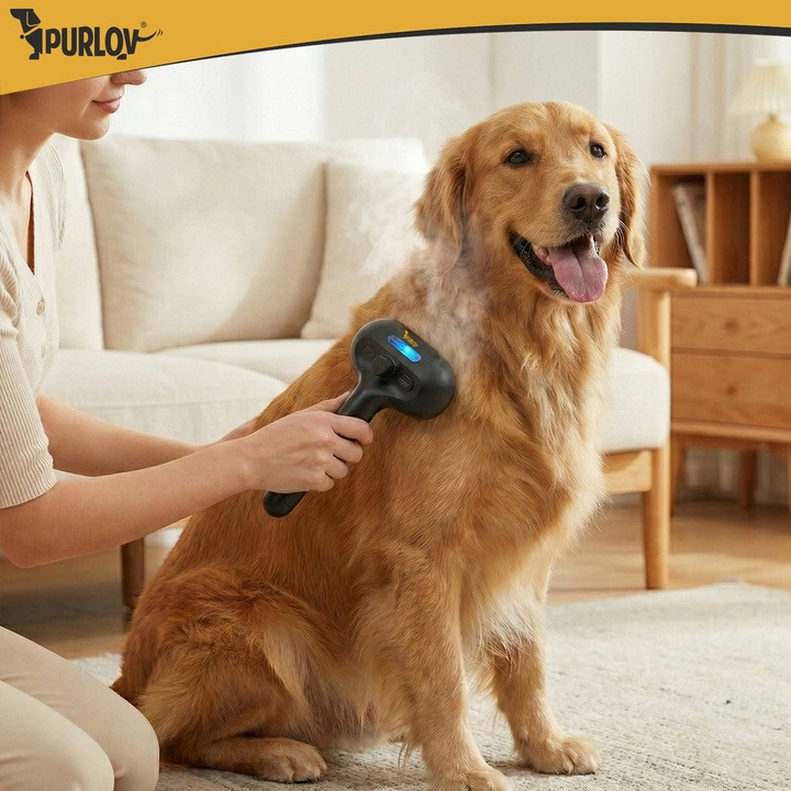 Щетка паровая для расчесывания домашних животных Purlov (26905) Нововолынск - изображение 9