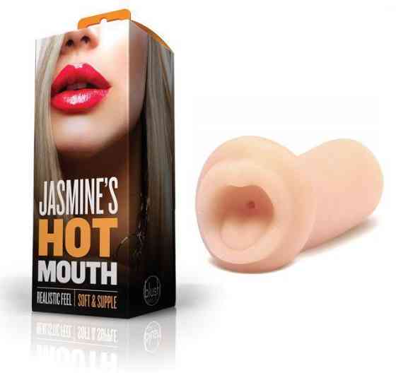 T330600 Мастурбатор ротик X5 MEN JASMINES HOT MOUTH BEIGE Sex Aura Киев