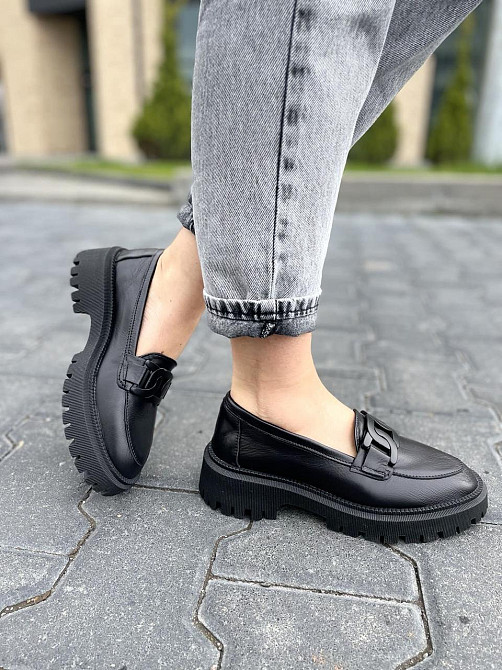 Garti Туфлі жіночі GARTI чорні натуральна шкіра 36р. 37р. 40р. (5166) Коломия - фото 8