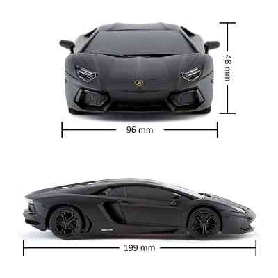 Радіокерована іграшка KS Drive Lamborghini Aventador LP 700-4 (1:24, 2.4Ghz, чорний) (124GLBB) Вінниця