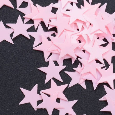 Конфетті Зірочки на свято жорсткі 15 г 1 см рожевий Київ - фото 3