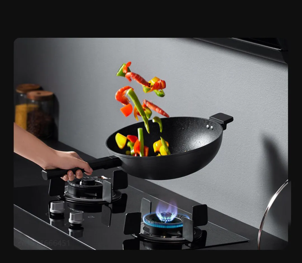 Антипригарная сковорода Xiaomi ZHIWUZHU cooking non-stick wok Mijia custom Одесса - изображение 7