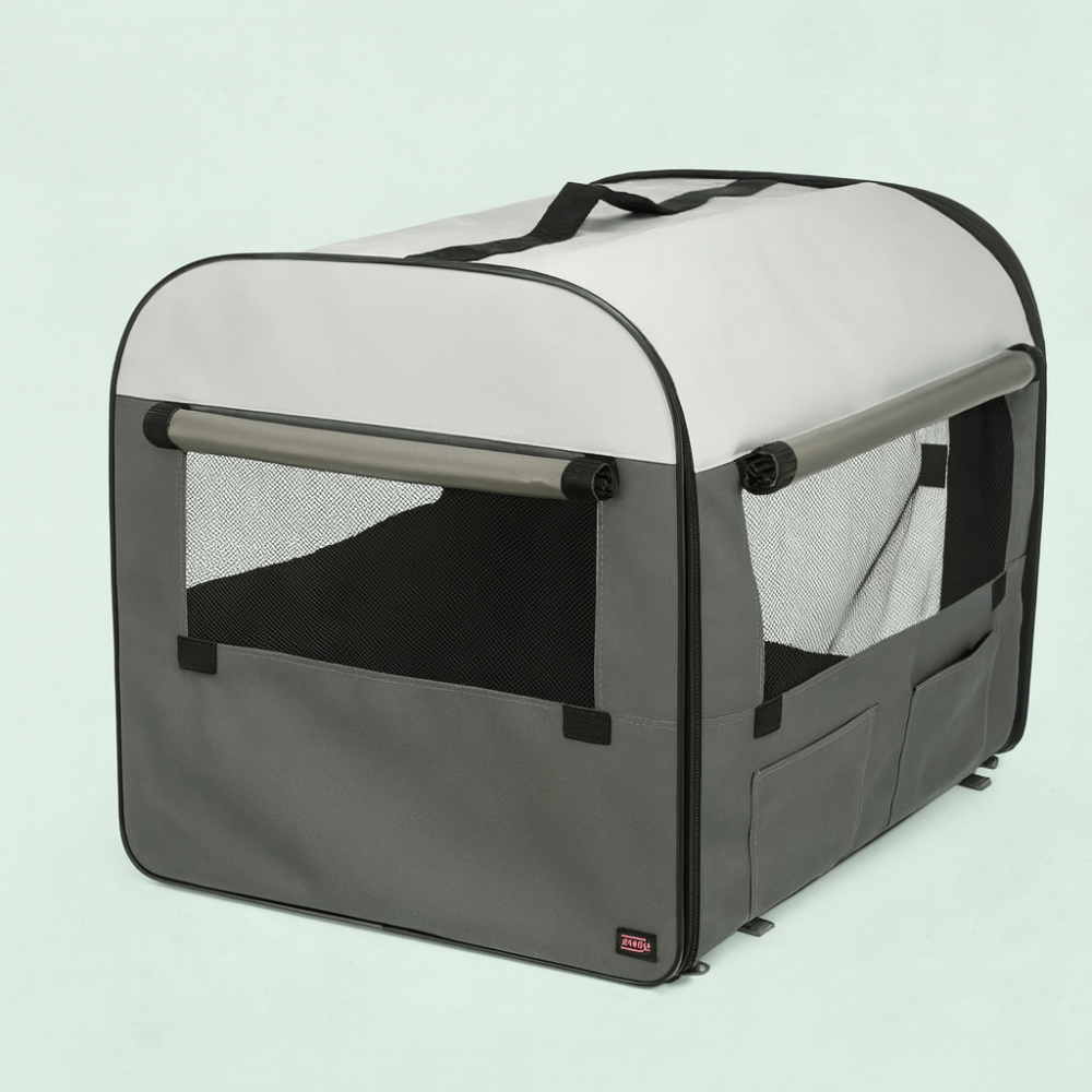 Сумка-переноска Trixie «Tcamp» 50 x 50 x 60 см (сіра) Київ - фото 3