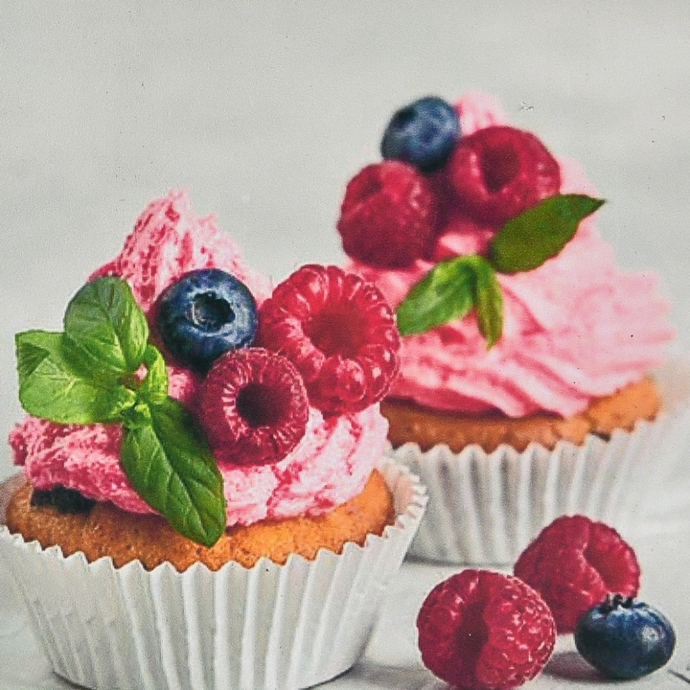 Алмазна мозаїка "Ягідна ніжність" HEE16312 30х30 см Вінниця - фото 1