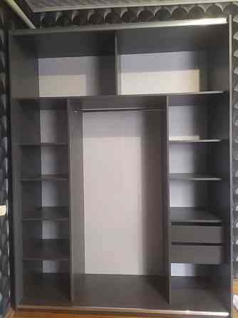 Шафа-купе двохдверна Doros G-Caiser 180х60х240 см Графіт/2 Дзеркала (DRS-011029) Дніпро