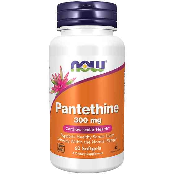 Пантетин NOW Foods Pantethine 300 мг 60 капсул Луцьк