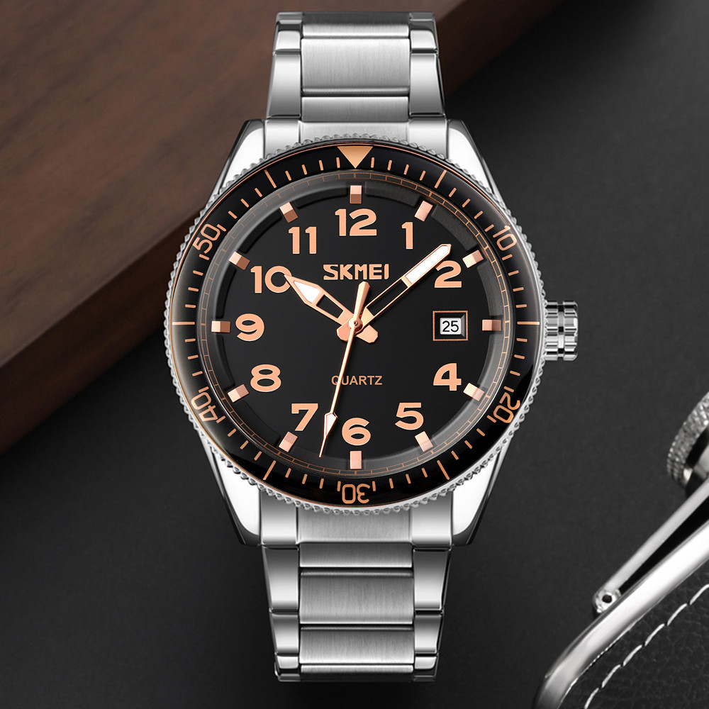 Skmei 9232SRGBK Rose Gold-Black SBR Київ - фото 4