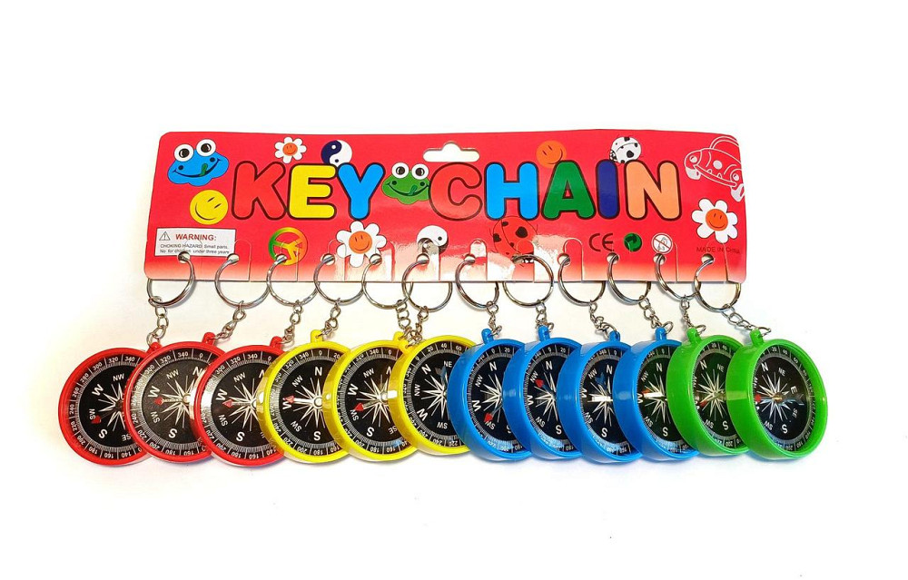 Брелок для ключей Компас 12 шт Киев - изображение 1