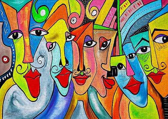 Пазл Особи життя - Faces of Life (Enjoy-1856) Киев