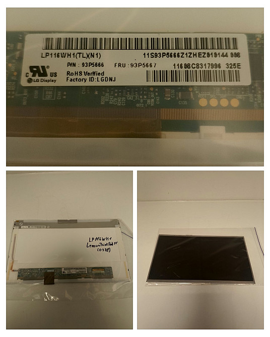 Матриця для ноутбука LP116WH1-TLN1 Луцк - изображение 1