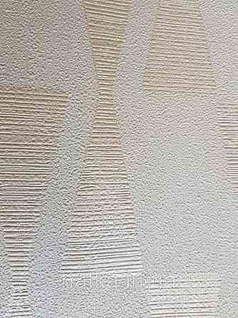 Обои Marburg Tango 58853 геометрия 3д серебристые фигуры на молочном фоне 10.05х0.70 м. Киев