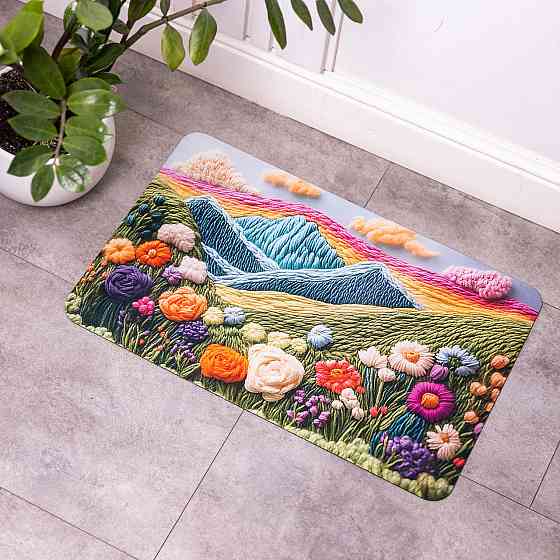 Коврик диатомитовый с 3D-эффектом Dreamscape Bloom 38*58 см универсальный HP-42-32 Киев