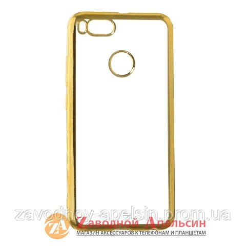 Xiaomi Mi 5x 1A чохол Electroplating gold Одеса - фото 1