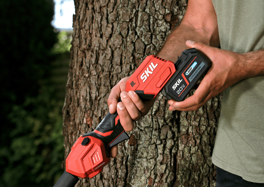 Триммер аккумуляторный, SKIL 0250 CA + энергокомплект 3111 АА 11073200502 (аккумулятор 4,0 Ah, зарядное устройство) промо-комплект Одесса - изображение 9