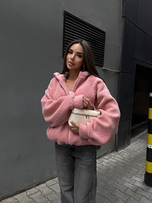 Женский повседневный теплый меховой худой мех тедды Одесса - изображение 5