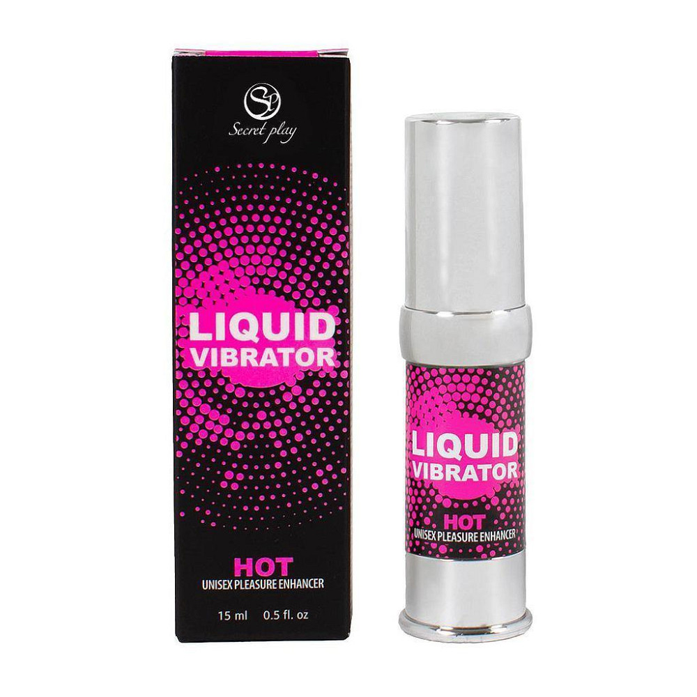 Рідкий вібратор - Secret Play Liquid Vibrator Hot, 15 мл Sex Aura Київ - фото 1