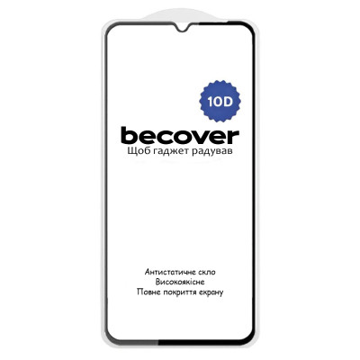 Стекло защитное BeCover Xiaomi Redmi 14C 4G / Poco C75 10D Black (712720) Винница - изображение 2