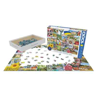 Пазл Eurographics Слава Україні, 1000 елементів (6000-5753) Вінниця