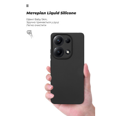 Чехол для мобильного телефона Armorstandart ICON Xiaomi Redmi Note 14S 4G Camera cover Black (ARM82008) Винница - изображение 7