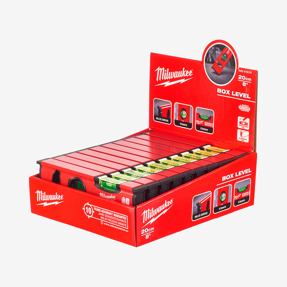 Уровень Slim Box MILWAUKEE, 20см Одесса - изображение 3