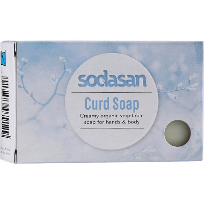 Тверде мило Sodasan органічне для чутливої шкіри Неароматизоване 100 г (4019886079129) Вінниця - фото 1