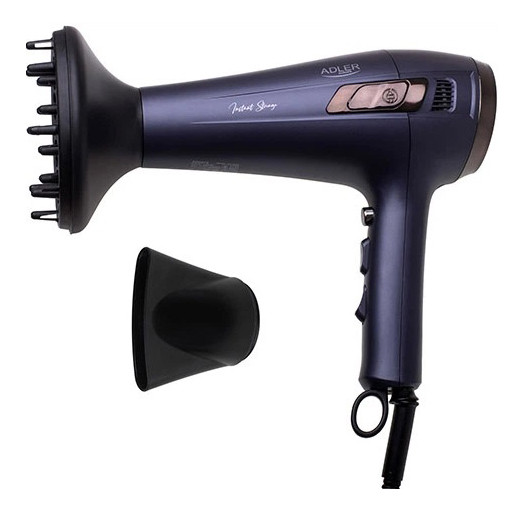 Фен з втягуючим шнуром Adler AD 2273 - 2400W BA-22 Львів - фото 1