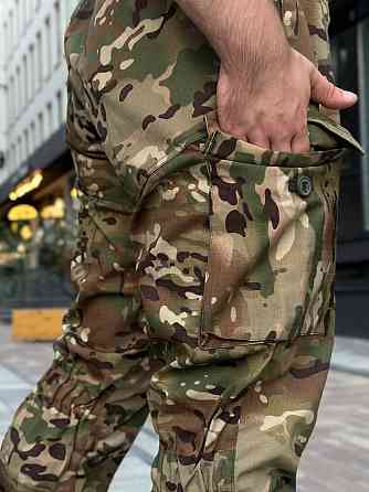 Чоловічий літній армійський костюм Гірка мультикам вітрозахисний костюм ріп стоп Львів
