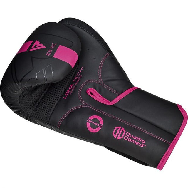 Боксерські рукавиці RDX F6 MATTE PINK-8OZ (капа в комплекті) Каменское - изображение 4