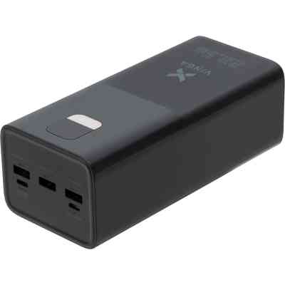 Батарея универсальная Vinga 40000 mAh 22.5W Display Black (VPBB4022) Винница