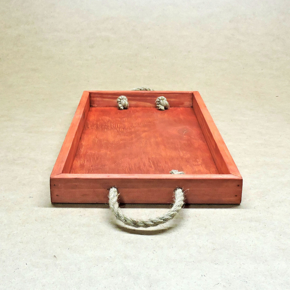 Піднос дерев'яний "Шарлеруа 50х27" корал Миколаїв - фото 8