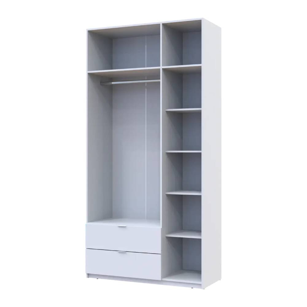 Шкаф для одежды Doros Лукас Белый 3ДСП 120х50х240 DRS-011649 (80737796) Днепр - изображение 4