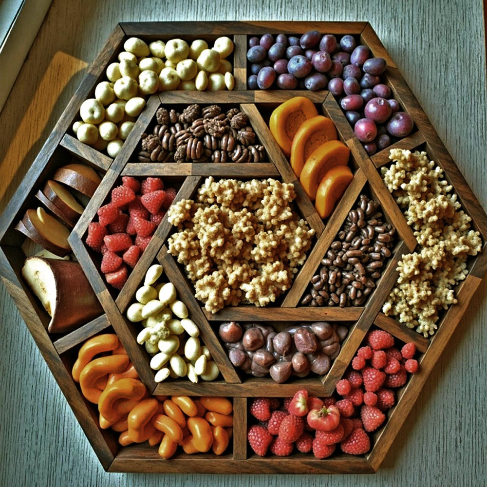 Менажница деревянная 