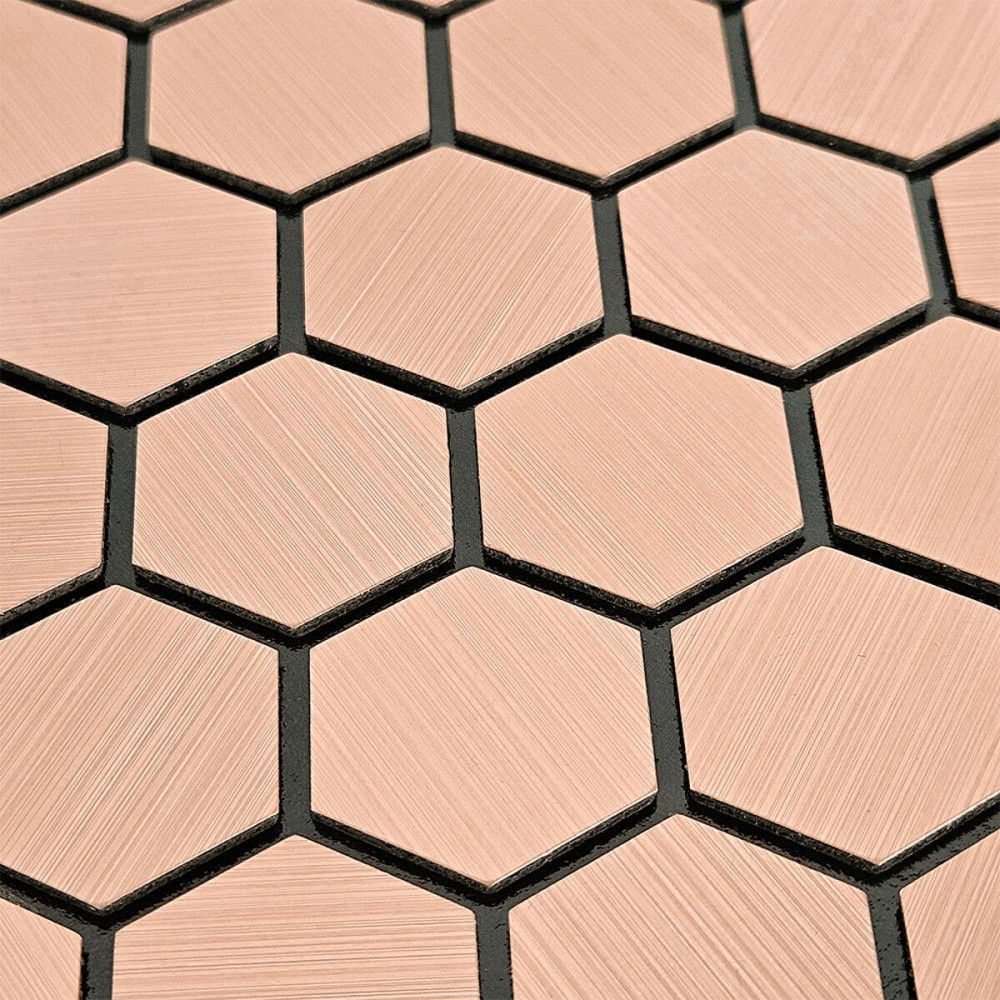 Алюмінієва самоклеюча плитка Золоті соти Київ - фото 5