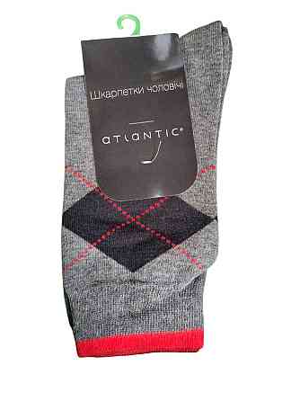 Шкарпетка чоловіча Atlantic високий розмір 39-41 MSC-026 39-41 Київ