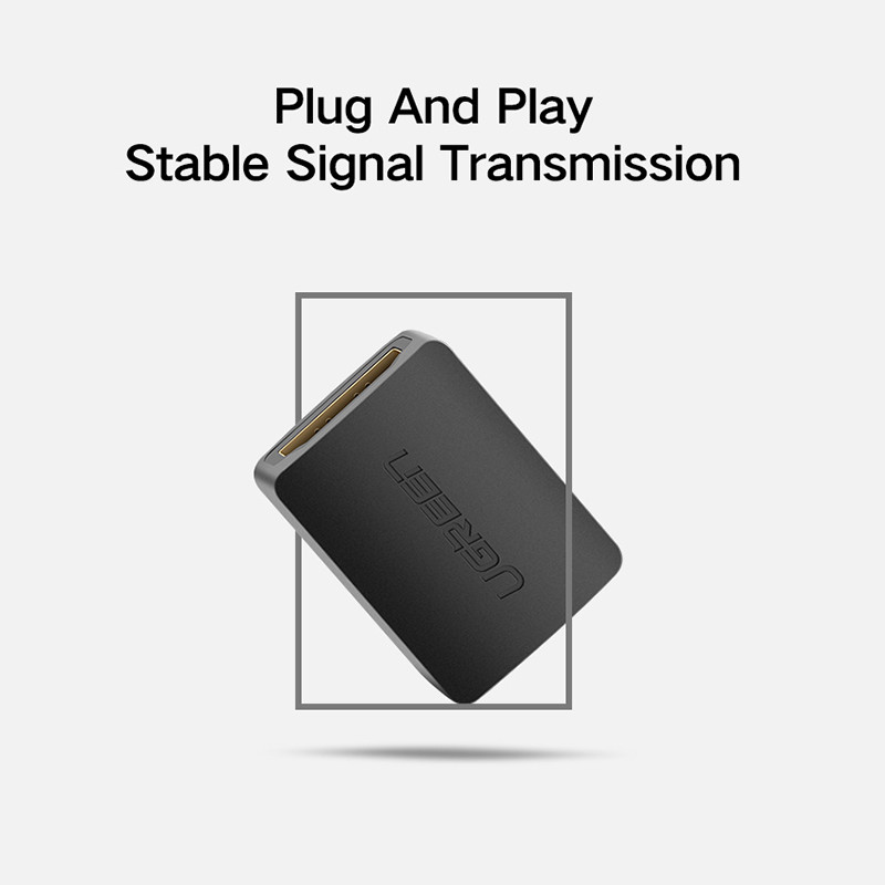 З'єднувач HDMI v2.0 Ugreen 20107 (Чорний) Николаев - изображение 8