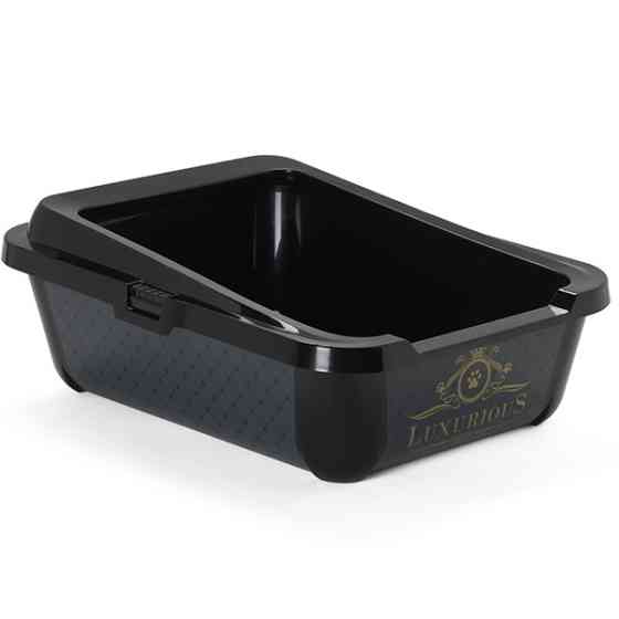 Moderna Hercules Luxurious МОДЕРНА ЛАКШЕРІЗ туалет з бортиком для котів, 51х39х19см Київ