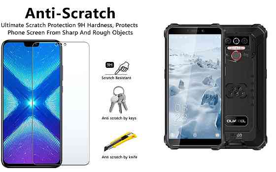 Захисне скло NeoGlass для Oukitel WP5, WP5 Pro – надпрозоре та стійке Київ