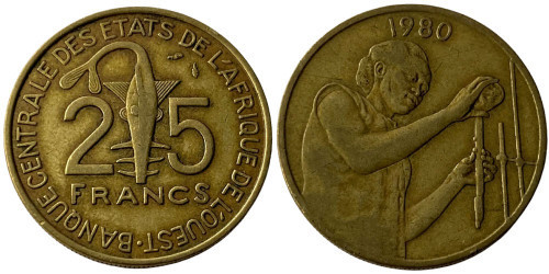 25ознавців 1990 Західна Африка (Д) Полтава - фото 1