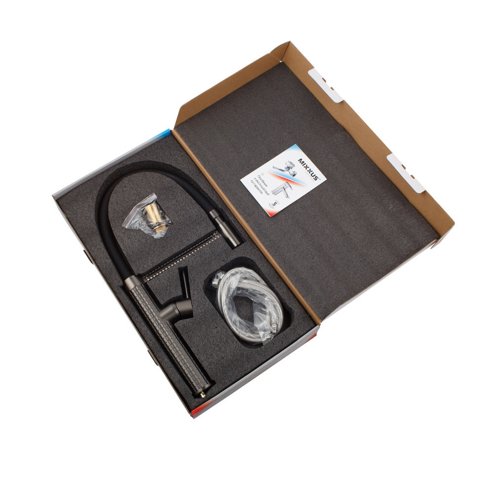 Змішувач для кухні Mixxus Premium Oliwer 017 GRAPHITE REFL.BLACK   ( MI6967 ) 25641 Харків - фото 5