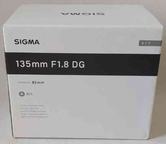 Объектив: Sigma AF 135mm.f/1.8 DG HSM Art (SONY -E) Киев