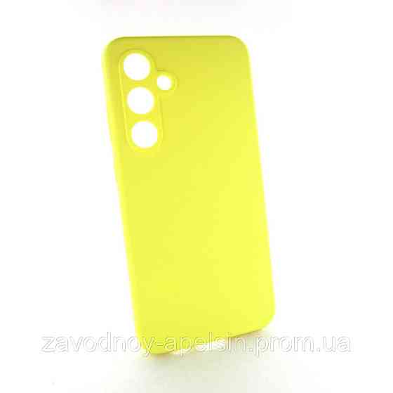 Samsung S24 FE S721 Чохол Захист камери Мікрофібра (жовтий) Одеса