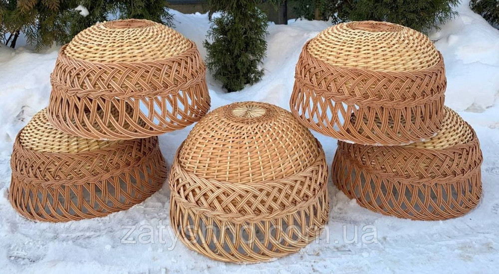 Люстра из лозы кофейная Киев - изображение 4