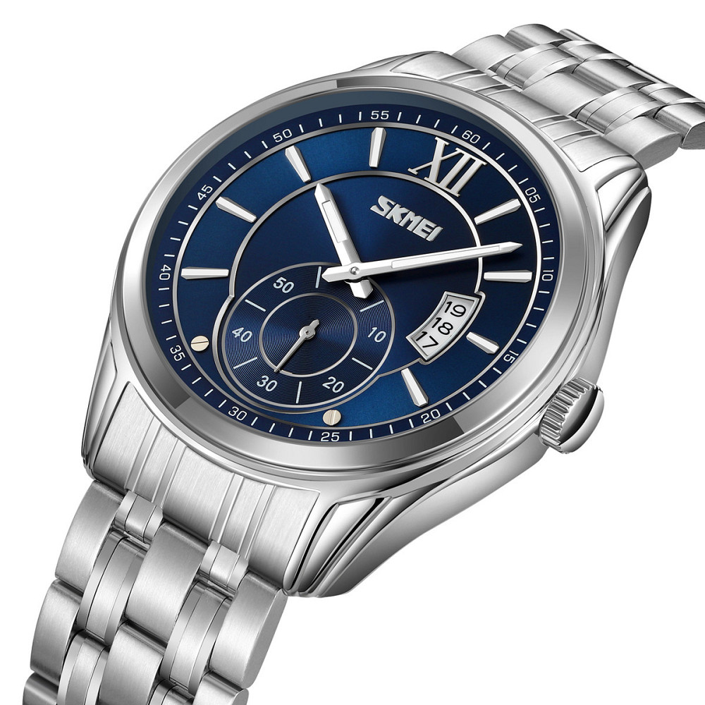 Skmei 9319SIBU Silver-Blue Киев - изображение 2