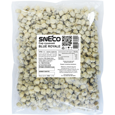 Сыр сушеный snEco Blue Royale 500 г (4823095818000) Винница - изображение 1