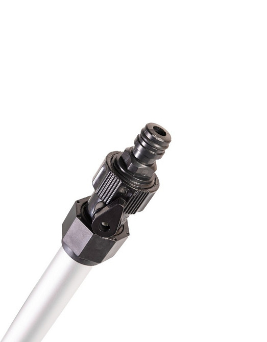 Щітка для миття автомобільна MASTERTOOL з алюмінієвою телескопічною ручкою 1070-1680 мм із швидкознімним Ровно - изображение 4