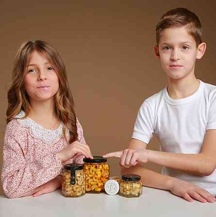 Мед с орехами кешью 240 грамм Одесса