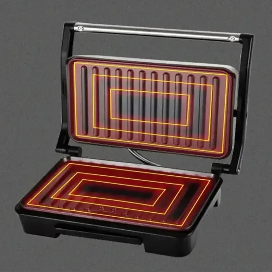 Электрический контактный гриль MS 240 для кухни 1000 Вт Коломыя